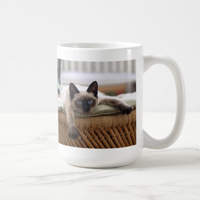 CUSTOM PET CAT-FOTO KAFFEE-MUGS KAFFEETASSE (Rechts)