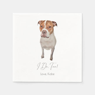 Custom Pet Cocktail Napkin Serviette