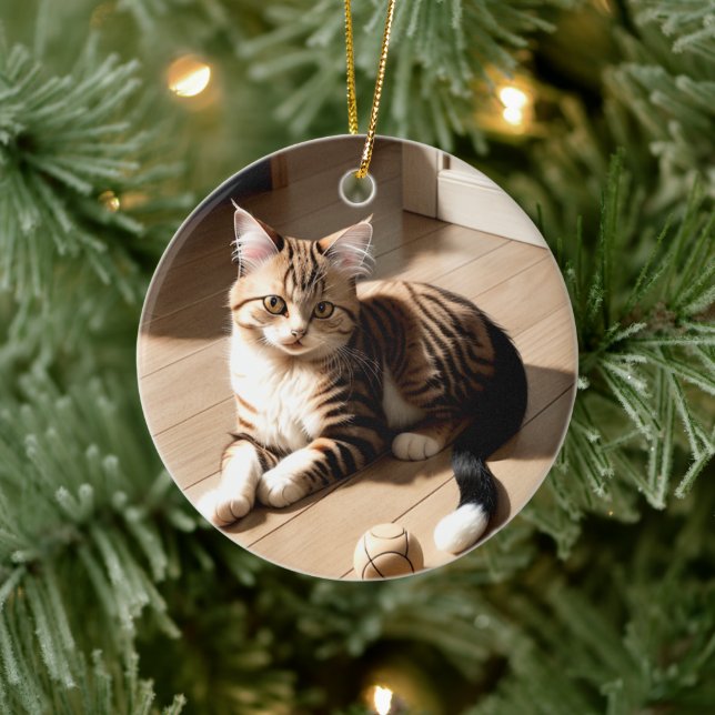Custom Pet Memorial Gift Keramik Ornament (Baum)