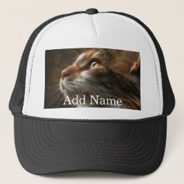 Custom Pet Photo and Text Personalized Truckerkappe