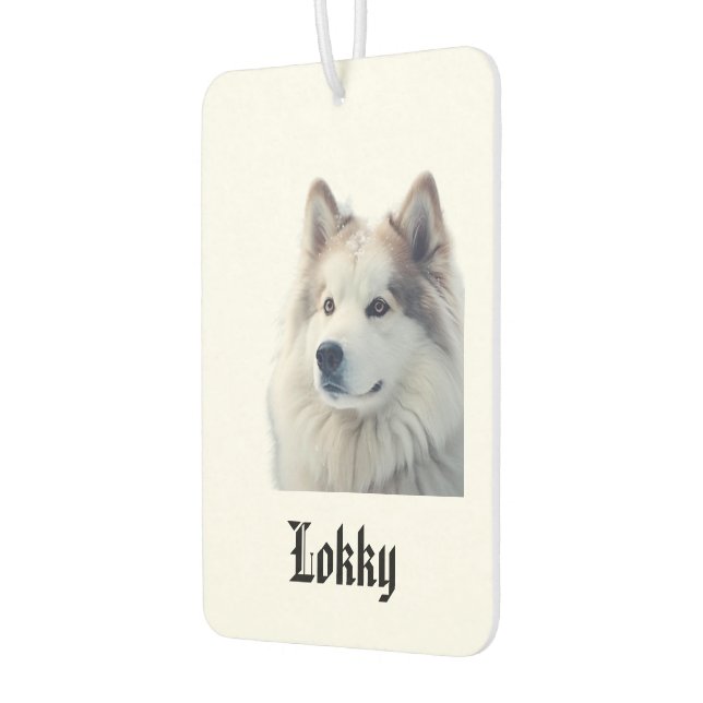 Custom Pet Photo Freshener Autolufterfrischer (Links)