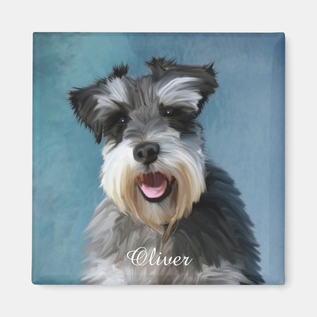 Custom Pet Photo Magnet (Vorne)