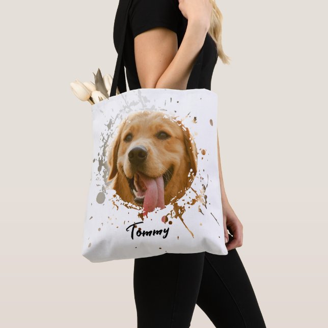 Custom Pet Photo Tote — Personalized Double-Sided  (Von Nahem)