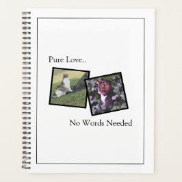 Custom Pet Planner Notebook Planer