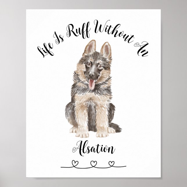 Custom Pet Wall Art Poster (Vorne)