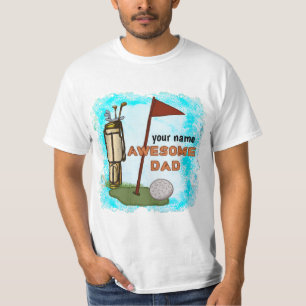 Custom Phantastisch Golf Vater T-Shirt