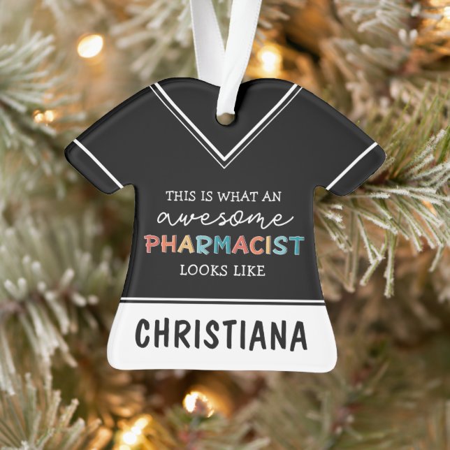 Custom Pharmacist Funny Phantastisch Pharmacist Ge Ornament (Baum)