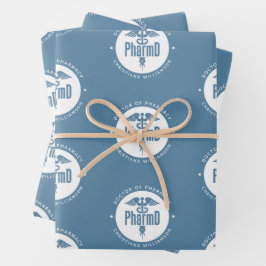 Custom PharmD Doctor of Pharmacy Abschluss Geschenkpapier Set