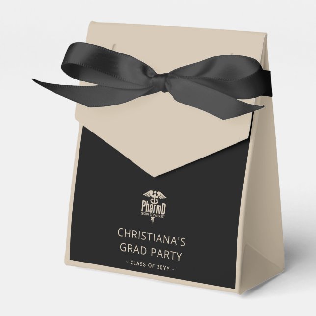 Custom PharmD Doctor of Pharmacy Graduation Party Geschenkschachtel (Vorderseite)