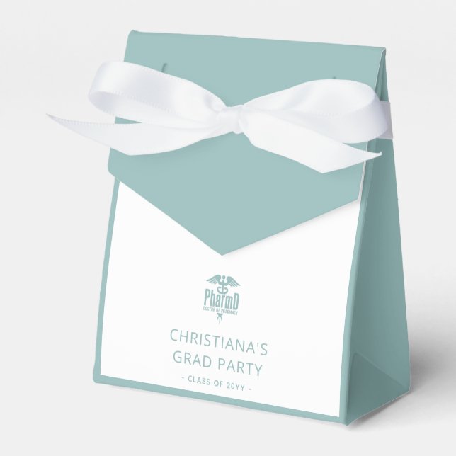 Custom PharmD Doctor of Pharmacy Graduation Party Geschenkschachtel (Vorderseite)