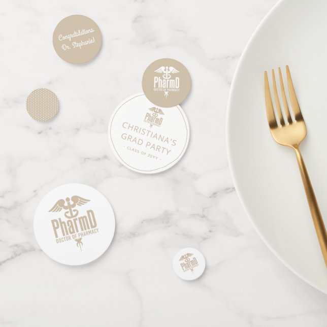 Custom PharmD Doctor of Pharmacy Graduation Party Konfetti (Gruppe)