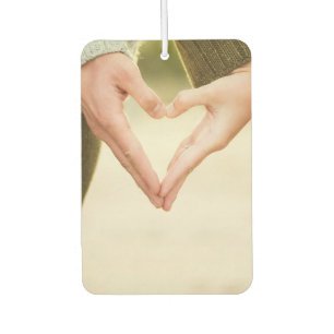 Custom Photo Air Freshener Your Love Photos Autolufterfrischer