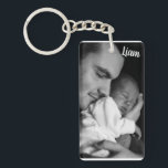 Custom photo and name keychain personalized schlüsselanhänger<br><div class="desc">Custom photo and name keychain personalized</div>