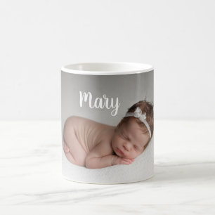 Custom photo and name mug personalized kaffeetasse