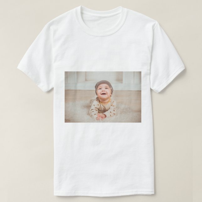 Custom photo and text T-Shirt (Design vorne)