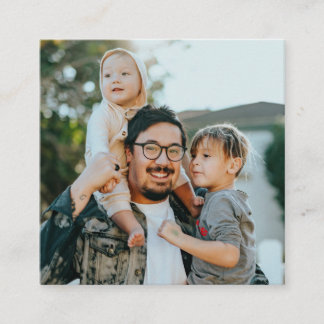 Custom Photo Begleitkarte