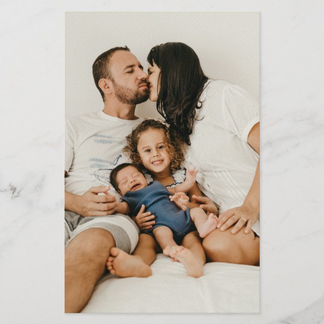 Custom Photo Briefpapier (Vorderseite)