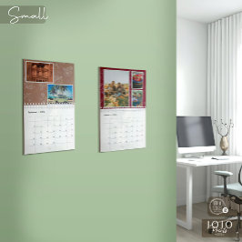 Custom photo collage Rose Line Art 2026 Kalender