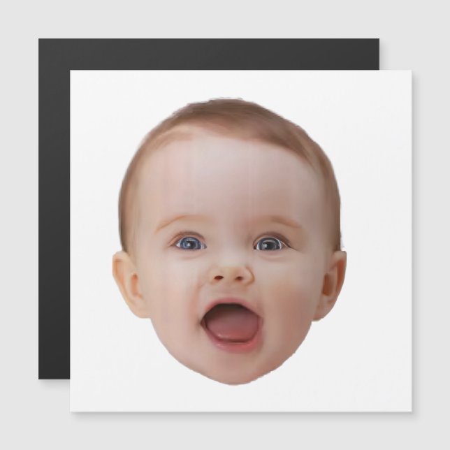 Custom Photo, Custom Photo Face Magnetkarte (Vorne/Hinten)