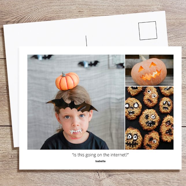  Custom Photo Family Quotes & Funny Sayings Postkarte (Von Creator hochgeladen)