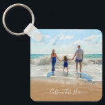 Custom Photo Keychain Your Family Photos and Text Schlüsselanhänger<br><div class="desc">Custom Photo and Text - Unique Your Own Design -  Personalized Family / Friends or Personal Gift - Add Your Text and Photo - Resize and move elements with Customization tool ! Choose font / size / color ! Good Luck - Be Happy :)</div>