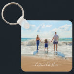Custom Photo Keychain Your Family Photos and Text Schlüsselanhänger<br><div class="desc">Custom Photo and Text - Unique Your Own Design -  Personalized Family / Friends or Personal Gift - Add Your Text and Photo - Resize and move elements with Customization tool ! Choose font / size / color ! Good Luck - Be Happy :)</div>