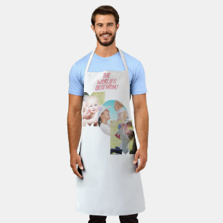 Custom Photo Mom Happy Mother's Day Apron Schürze