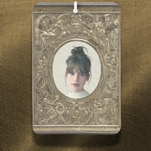 Custom Photo & Name Archivist Personal Autolufterfrischer (Von Creator hochgeladen)