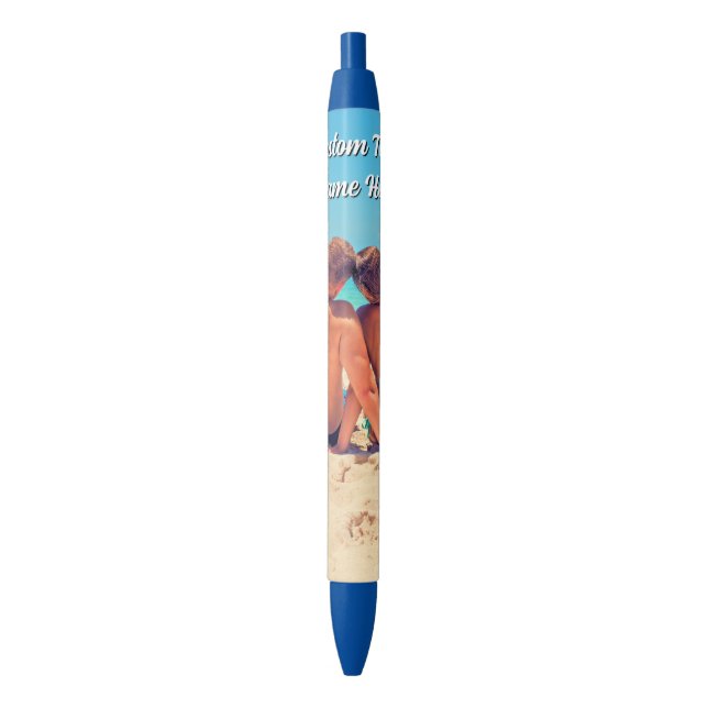 Custom Photo Pen Personalized Text Kugelschreiber (Vorderseite Vertikal)