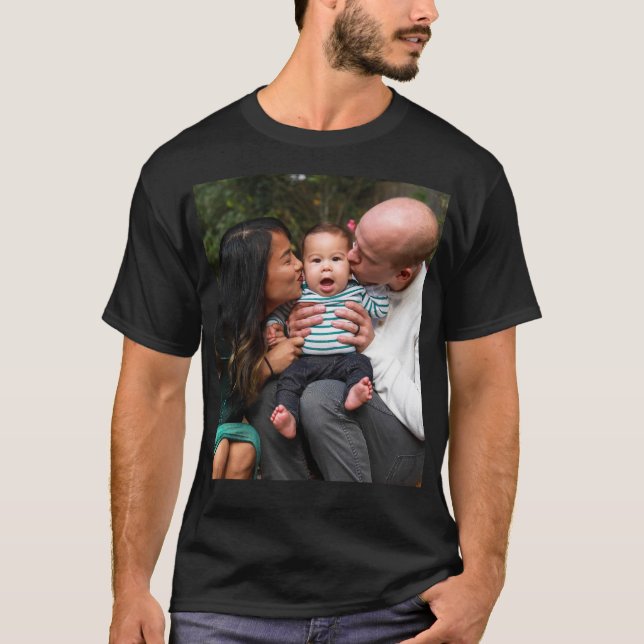 Custom Photo Personalized T-Shirt (Vorderseite)
