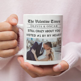 Custom Photo – Personalized “Valentines Times Gift Kaffeetasse