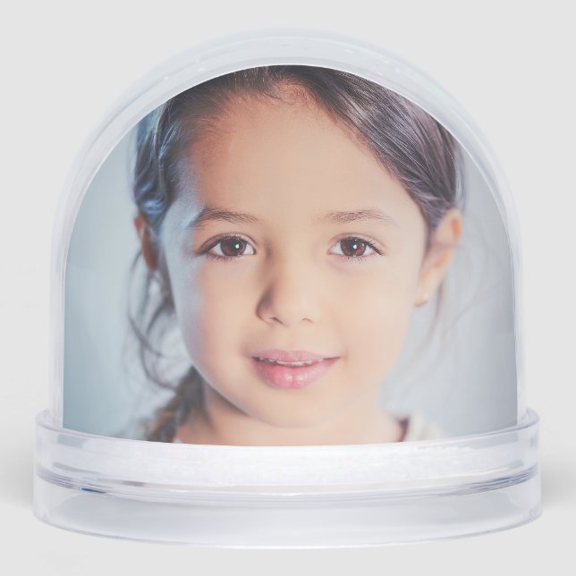 CUSTOM PHOTO SNOW GLOBE SCHNEEKUGELN (Vorderseite)