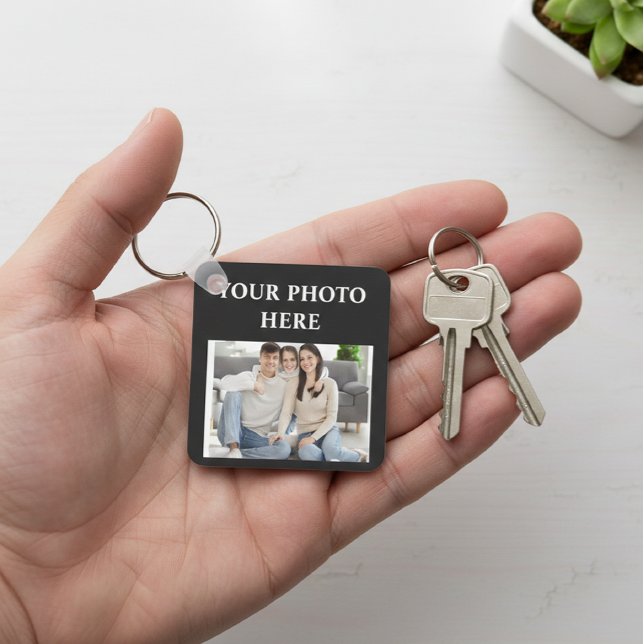 Custom Photo Square Keychain Schlüsselanhänger (Von Creator hochgeladen)