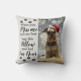 Custom Photo Sympathy gift for pet owners Kissen