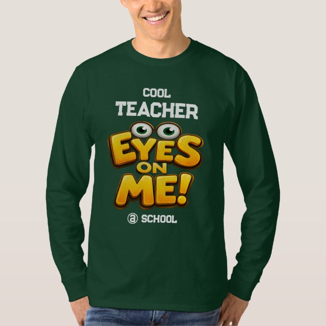 Custom Photo Teacher Gifts  Personalized by School T-Shirt (Vorderseite)