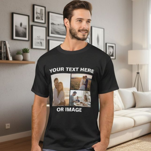Custom Photo & Text Shirt,  Personalized design T-Shirt (Von Creator hochgeladen)
