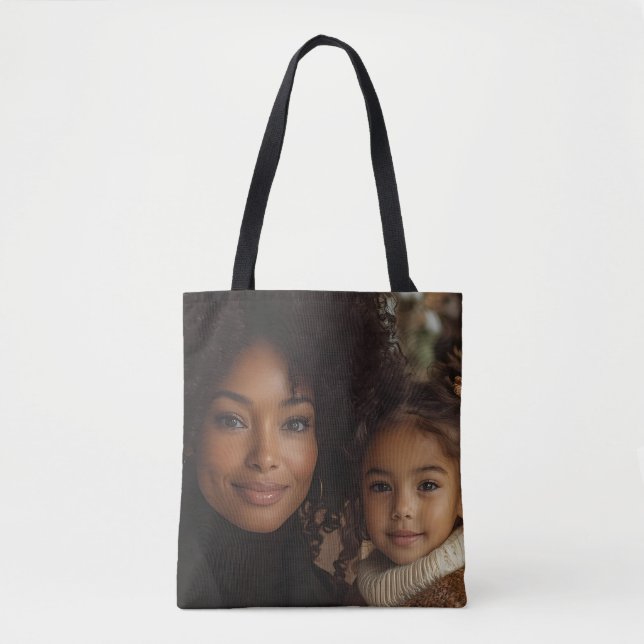 Custom photo tote all over print (Vorderseite)