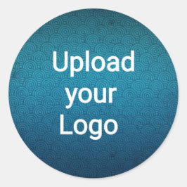 Custom Photo Upload T-Shirt – Personalized Upload Runder Aufkleber