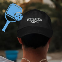 Custom Pickleball King Kitchen Geschenk für Spiele