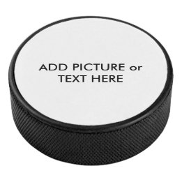 Custom Picture- oder Text-Hockey-Puffer Eishockey Puck