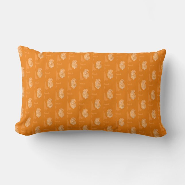 Custom Pillow Designs: Ausdrucksstarke Designs auf Lendenkissen (Vorderseite)