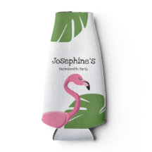 Custom Pink Flamingo Zielort Bachelorette