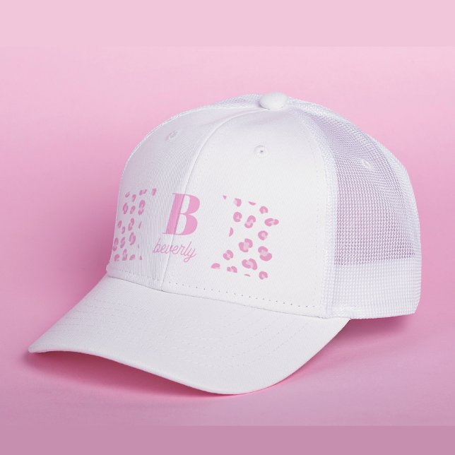 Custom Pink Girl Trucker Hat Truckerkappe (Von Creator hochgeladen)