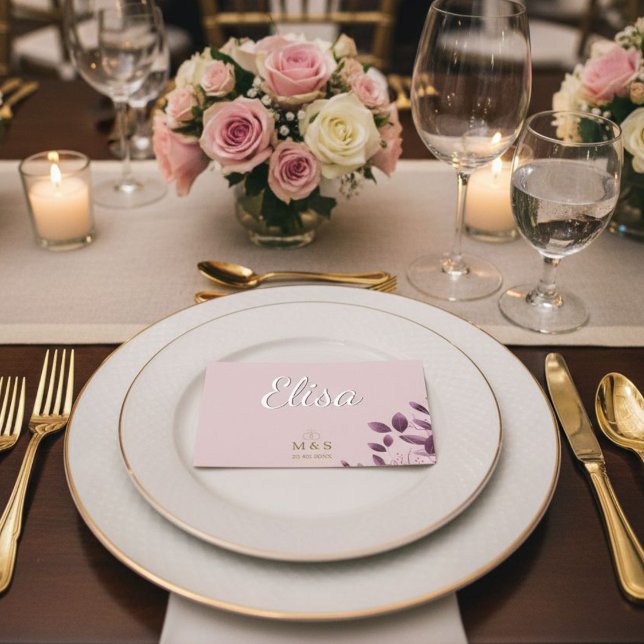 Custom Place Cards Personalized Wedding Tischnummer (Von Creator hochgeladen)