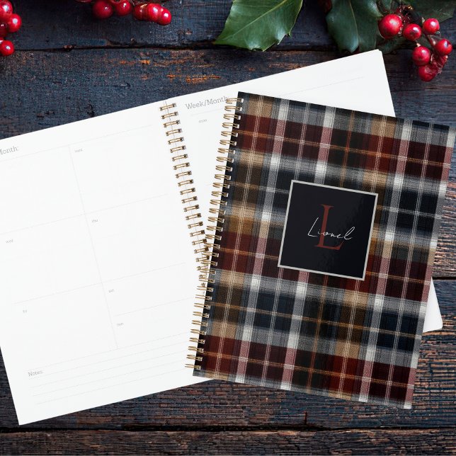 Custom Planner Gingham Pattern Style Planer (Von Creator hochgeladen)