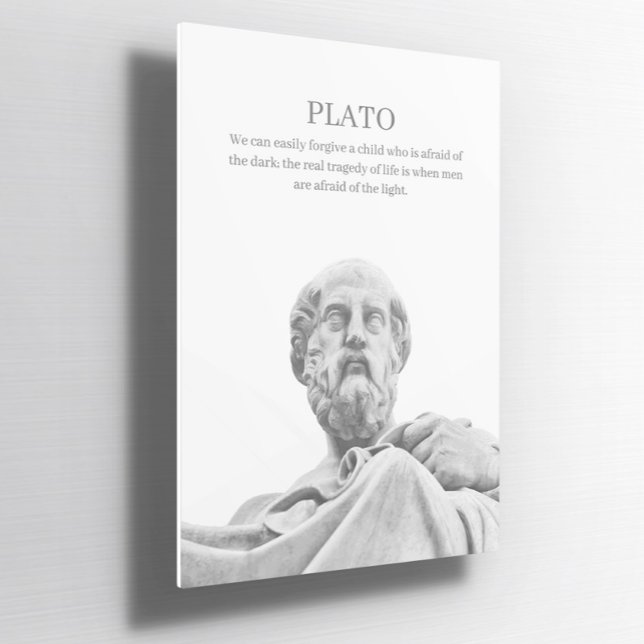 Custom Plato inspirierendes Zitat Poster (Von Creator hochgeladen)
