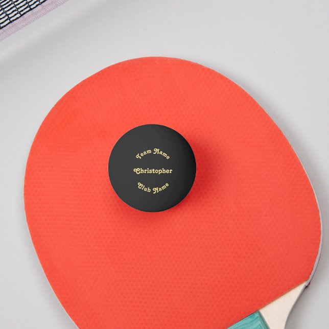 Custom Player Team Club Name Tischtennis Bier Tischtennisball (Custom Player Team Club Name Table Tennis Beer Ping Pong Ball)