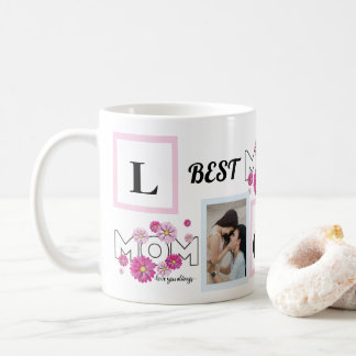 Custom Playful Happy Family Photo Collage Kaffeetasse