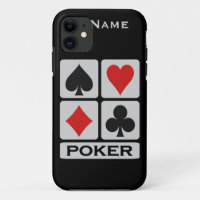 Custom Poker Player iPhone 5 Case-Mate