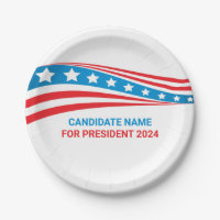 Custom Political Campaign American Flag Election